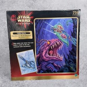 Star Wars Episode I Gungan Sub Escape Puzzle - 750 Pieces - Hasbro 1999 Unopened